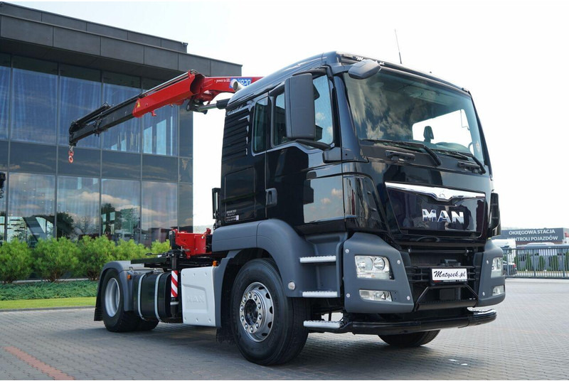 MAN TGS 18.480 / 4x2 / HDS HMF 1820 K6 / WYSIEG 17,2 m / MANUAL / ST - Tractor unit: picture 1 MAN TGS 18.480 / 4x2 / HDS HMF 1820 K6 / WYSIEG 17,2 m / MANUAL / ST - Tractor unit: picture 1