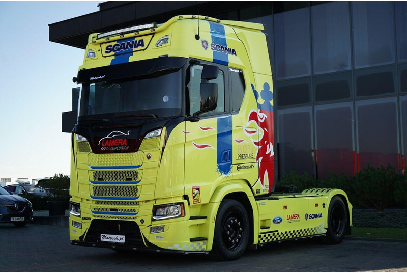 Scania S 520 / V8 / RETARDER / I-PARK COOL / FULL AIRMATIC / SKÓRY / - Tractor unit: picture 1 Scania S 520 / V8 / RETARDER / I-PARK COOL / FULL AIRMATIC / SKÓRY / - Tractor unit: picture 1