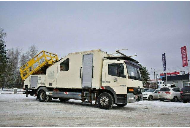 Mercedes-Benz ATEGO 1323 PK 8000T RAIL Platform - Truck, Crane truck: picture 3 Mercedes-Benz ATEGO 1323 PK 8000T RAIL Platform - Truck, Crane truck: picture 3