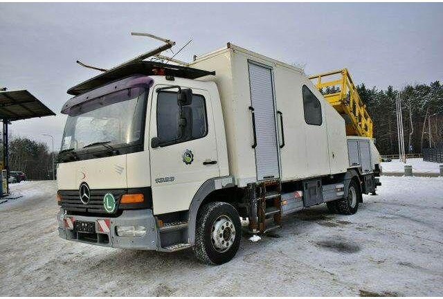 Mercedes-Benz ATEGO 1323 PK 8000T RAIL Platform - Truck, Crane truck: picture 2 Mercedes-Benz ATEGO 1323 PK 8000T RAIL Platform - Truck, Crane truck: picture 2