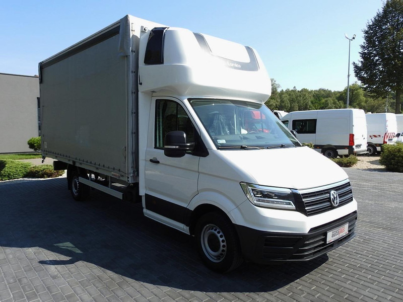 Volkswagen CRAFTER PLANDEKA 10 PALET WEBASTO TEMPOMAT KLIMATYZACJA LEDY  18 - Curtain side van: picture 4 Volkswagen CRAFTER PLANDEKA 10 PALET WEBASTO TEMPOMAT KLIMATYZACJA LEDY  18 - Curtain side van: picture 4