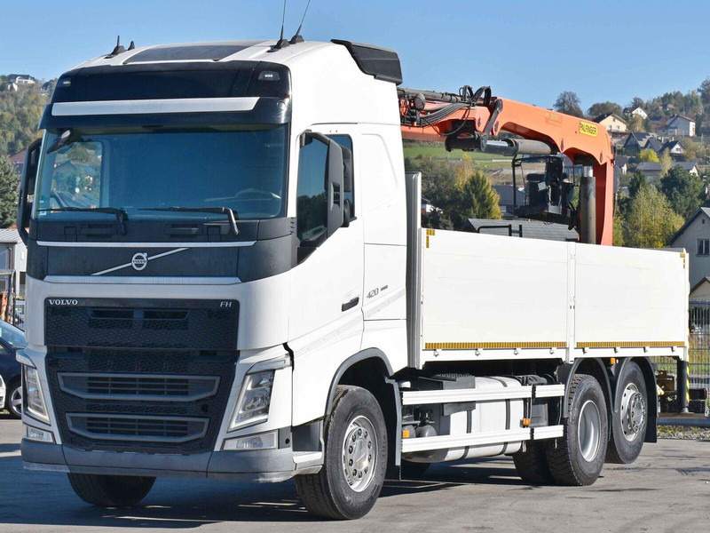 Volvo FH 420 - Dropside/ Flatbed truck, Crane truck: picture 4 Volvo FH 420 - Dropside/ Flatbed truck, Crane truck: picture 4