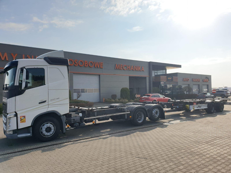 Volvo FH 460 EURO 6 BDF SWAP CHASSIS + TRAILER FLIEGL TWP180 - Cab chassis truck: picture 2 Volvo FH 460 EURO 6 BDF SWAP CHASSIS + TRAILER FLIEGL TWP180 - Cab chassis truck: picture 2
