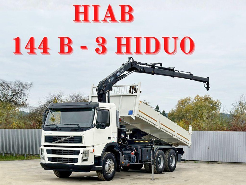 Volvo FM 400 Kipper 6,20m * HIAB 144 B-3 HIDUO* 6x4 - Tipper, Crane truck: picture 1 Volvo FM 400 Kipper 6,20m * HIAB 144 B-3 HIDUO* 6x4 - Tipper, Crane truck: picture 1