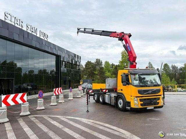 Volvo FM 460 6x4x4 HMF 3220 Crane HDS - Dropside/ Flatbed truck, Crane truck: picture 5 Volvo FM 460 6x4x4 HMF 3220 Crane HDS - Dropside/ Flatbed truck, Crane truck: picture 5
