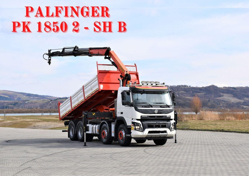 Volvo FMX 420 Kipper 6,20m *PK 1850 2 - SH B*FUNK/8x4 - Tipper, Crane truck: picture 1 Volvo FMX 420 Kipper 6,20m *PK 1850 2 - SH B*FUNK/8x4 - Tipper, Crane truck: picture 1