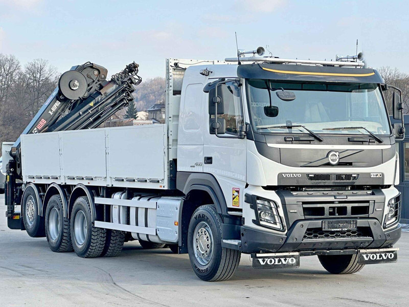 Volvo FMX 460 HIAB X - HIPRO 302 EP - 5 + FUNK/ 8x4 - Dropside/ Flatbed truck, Crane truck: picture 3 Volvo FMX 460 HIAB X - HIPRO 302 EP - 5 + FUNK/ 8x4 - Dropside/ Flatbed truck, Crane truck: picture 3