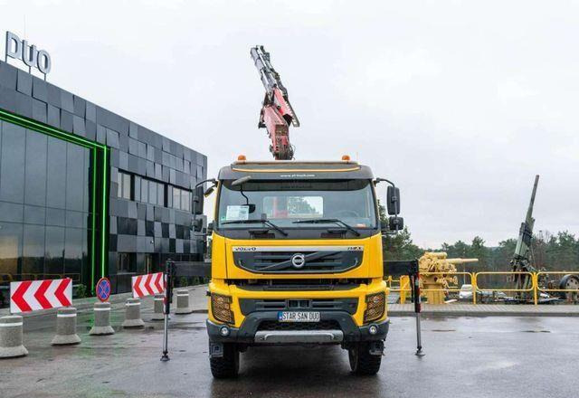 Volvo FMX330 4x4 FASSI F135A2.23 Crane Kran - Dropside/ Flatbed truck, Crane truck: picture 5 Volvo FMX330 4x4 FASSI F135A2.23 Crane Kran - Dropside/ Flatbed truck, Crane truck: picture 5