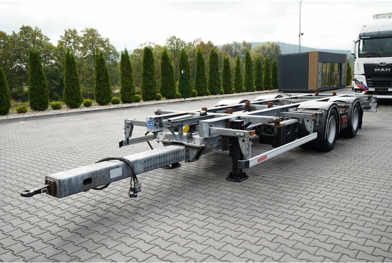 Wecon / NACZEPA PODKONTENEROWA / 2019 - Container transporter/ Swap body trailer: picture 2 Wecon / NACZEPA PODKONTENEROWA / 2019 - Container transporter/ Swap body trailer: picture 2