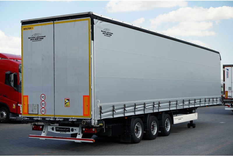 Curtainsider semi-trailer Wielton FIRANKA / MEGA / PODNOSZONY DACH / SYSTEM BDE - ROZSUWANE SŁUPKI: picture 8