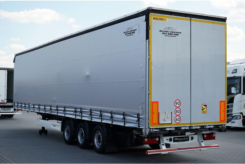 Curtainsider semi-trailer Wielton FIRANKA / MEGA / PODNOSZONY DACH / SYSTEM BDE - ROZSUWANE SŁUPKI: picture 6
