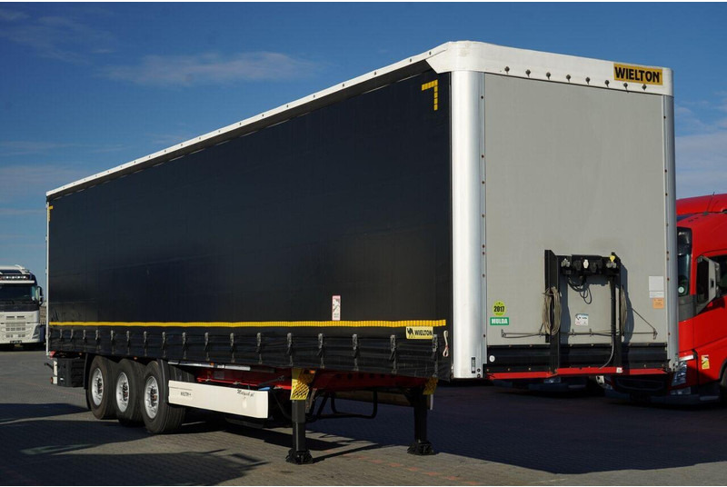 Wielton FIRANKA STANDARD / MULDA DO STALI - 9 M / OŚ PODNOSZONA / SAF / - Curtainsider semi-trailer: picture 1 Wielton FIRANKA STANDARD / MULDA DO STALI - 9 M / OŚ PODNOSZONA / SAF / - Curtainsider semi-trailer: picture 1