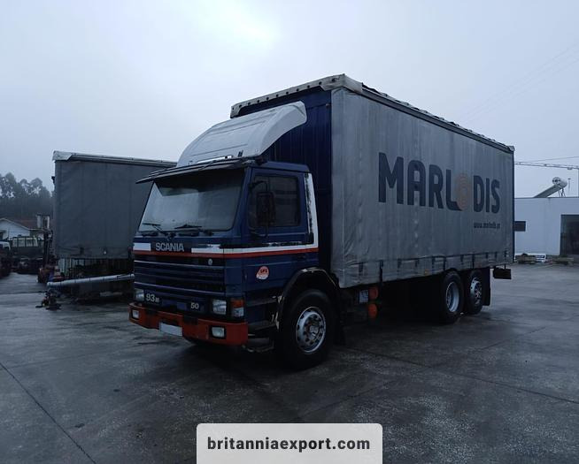 SCANIA P 93M 250 | 6X2 8 tyres | Manual injector pump | - Curtain side truck: picture 1 SCANIA P 93M 250 | 6X2 8 tyres | Manual injector pump | - Curtain side truck: picture 1