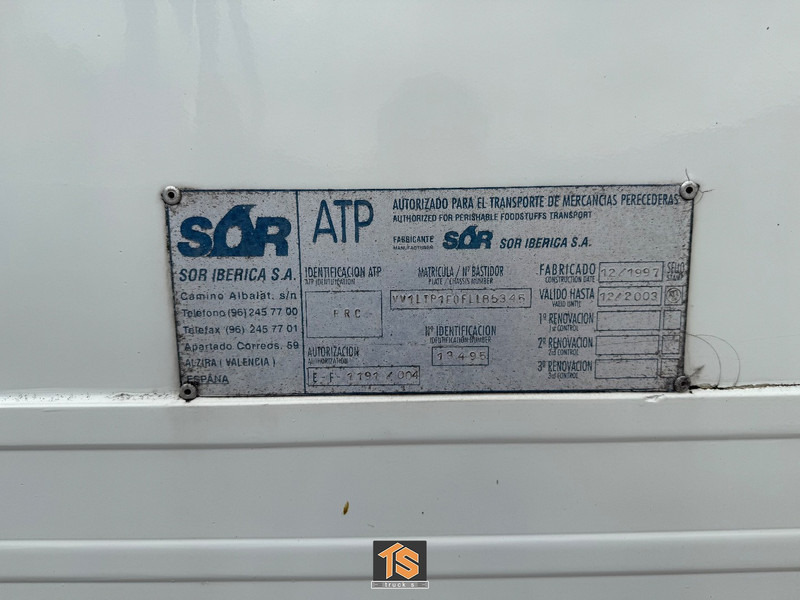 Sor Iberica - CITY - 1 as - NEW APK!! - Refrigerated semi-trailer: picture 5 Sor Iberica - CITY - 1 as - NEW APK!! - Refrigerated semi-trailer: picture 5