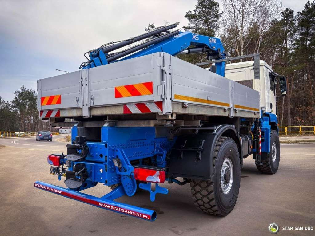 Crane truck, Dropside/ Flatbed truck MAN  TGS 18.440 4x4 HIAB 166 E-4 CRANE KRAN MAN  TGS 18.440 4x4 HIAB 166 E-4 CRANE KRAN: picture 10