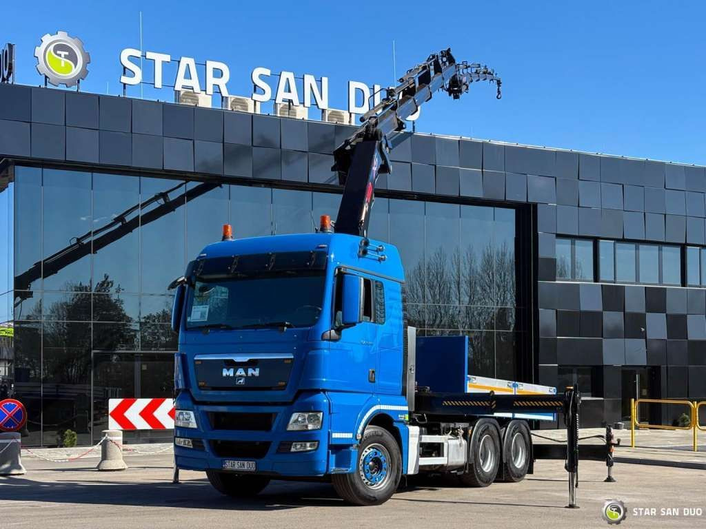 MAN TGS 33.480 6x4 HIAB 377E-5 HIPRO Crane - Crane truck: picture 4 MAN TGS 33.480 6x4 HIAB 377E-5 HIPRO Crane - Crane truck: picture 4