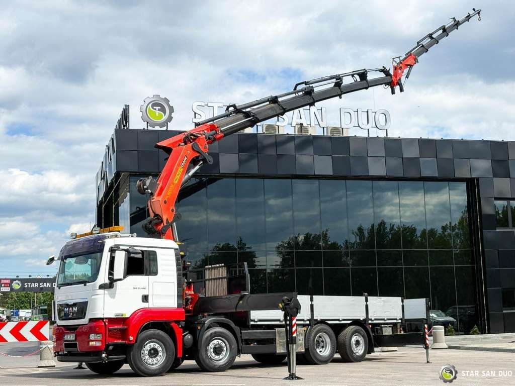 MAN TGS 35.480 8x4 PALFINGER PK 60002 Fly Jib Winch - Crane truck: picture 1 MAN TGS 35.480 8x4 PALFINGER PK 60002 Fly Jib Winch - Crane truck: picture 1