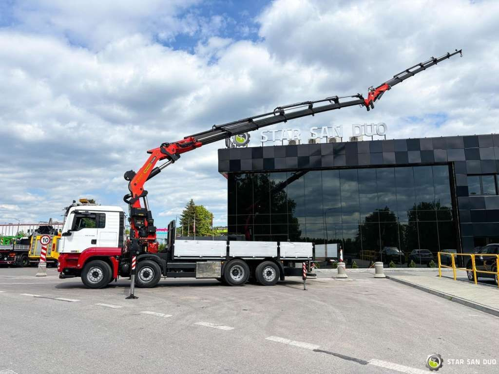 MAN TGS 35.480 8x4 PALFINGER PK 60002 Fly Jib Winch - Crane truck: picture 2 MAN TGS 35.480 8x4 PALFINGER PK 60002 Fly Jib Winch - Crane truck: picture 2