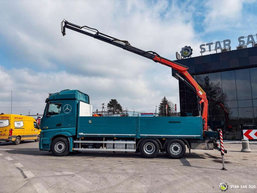 Mercedes-Benz ACTROS 2545 6x2 Palfinger PK 16001 HDS Crane Mercedes-Benz ACTROS 2545 6x2 Palfinger PK 16001 HDS Crane - Crane truck, Dropside/ Flatbed truck: picture 4 Mercedes-Benz ACTROS 2545 6x2 Palfinger PK 16001 HDS Crane Mercedes-Benz ACTROS 2545 6x2 Palfinger PK 16001 HDS Crane - Crane truck, Dropside/ Flatbed truck: picture 4