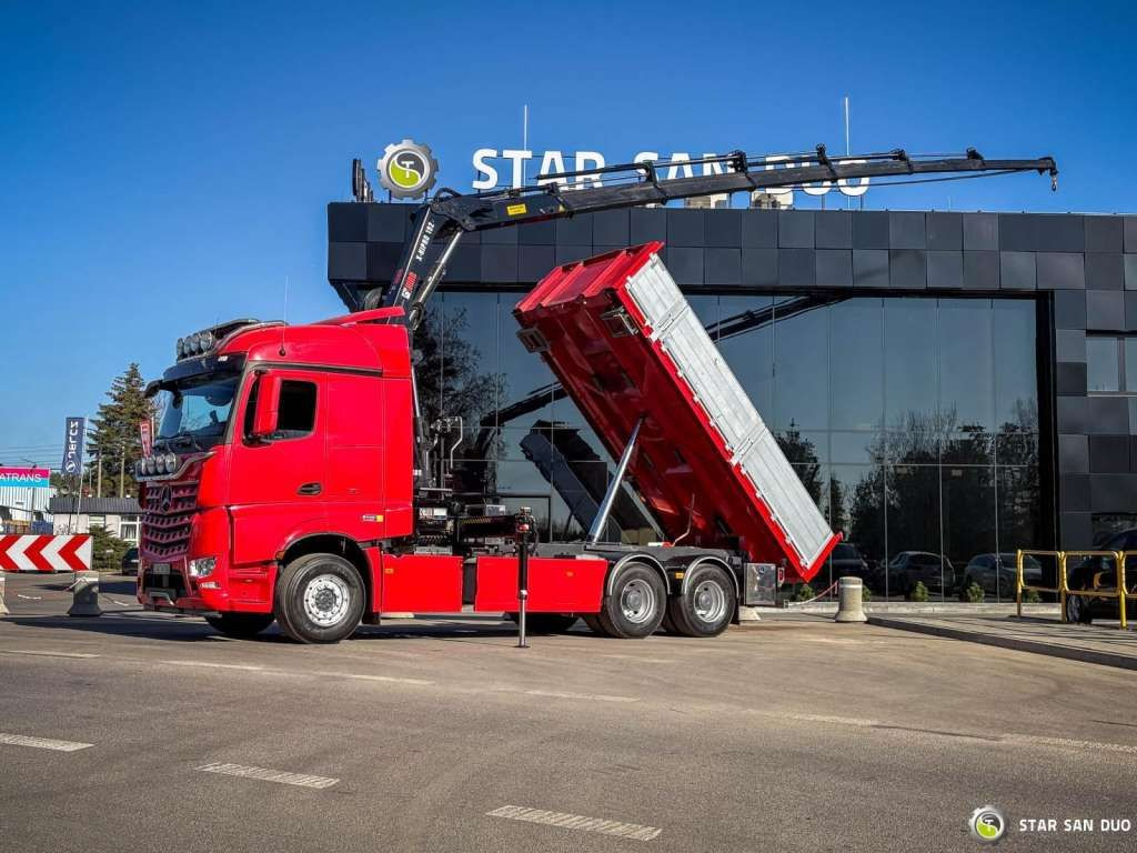 Mercedes-Benz AROCS 3358L 6x4 HIAB 192X-HIPRO E-6 Crane Kippe - Crane truck: picture 2 Mercedes-Benz AROCS 3358L 6x4 HIAB 192X-HIPRO E-6 Crane Kippe - Crane truck: picture 2