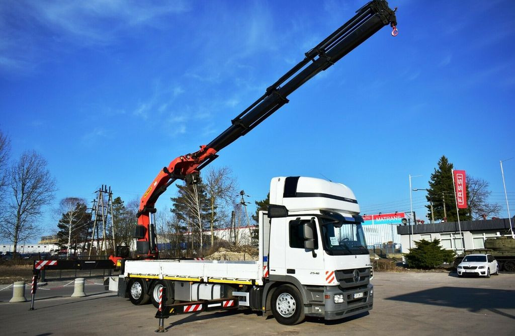Mercedes-Benz Actros 2546 6x2 Palfinger PK 53002 Crane Kran - Crane truck, Dropside/ Flatbed truck: picture 1 Mercedes-Benz Actros 2546 6x2 Palfinger PK 53002 Crane Kran - Crane truck, Dropside/ Flatbed truck: picture 1
