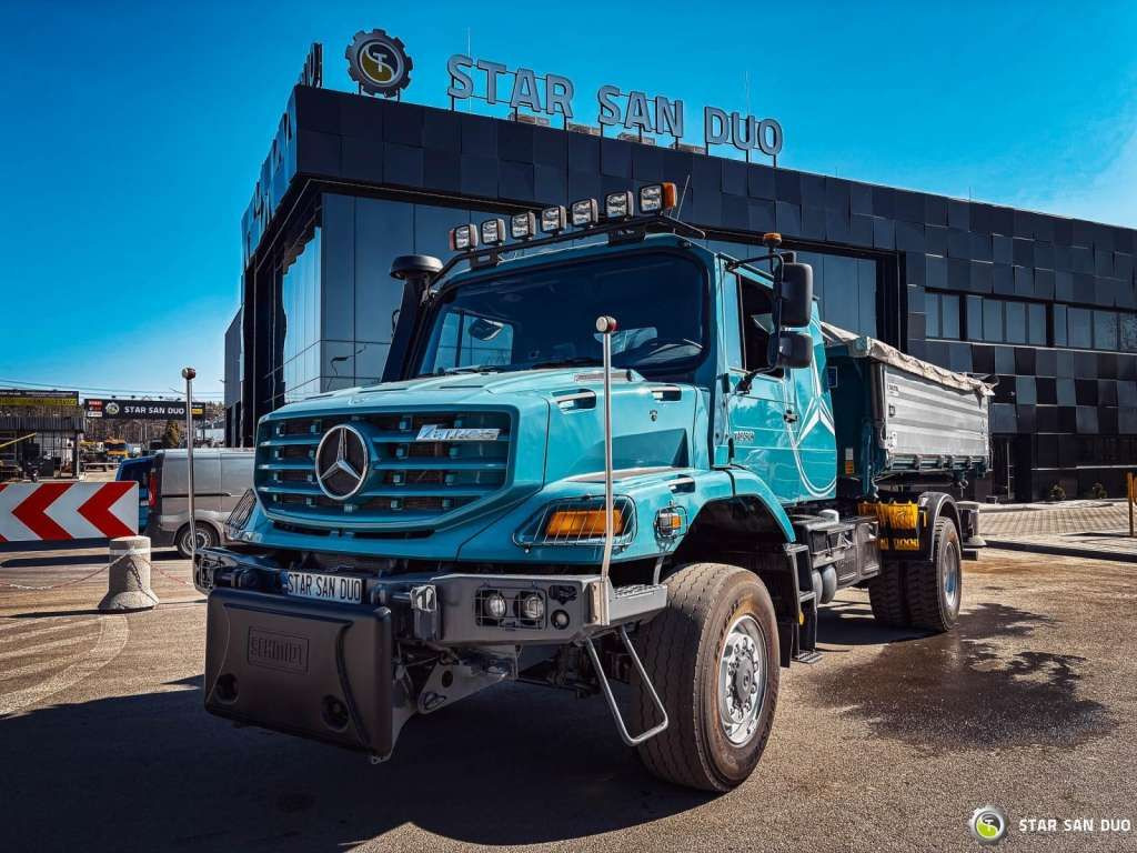 Mercedes-Benz Zetros 1833 4x4 Kipper Camper Chassis - Tipper: picture 1 Mercedes-Benz Zetros 1833 4x4 Kipper Camper Chassis - Tipper: picture 1
