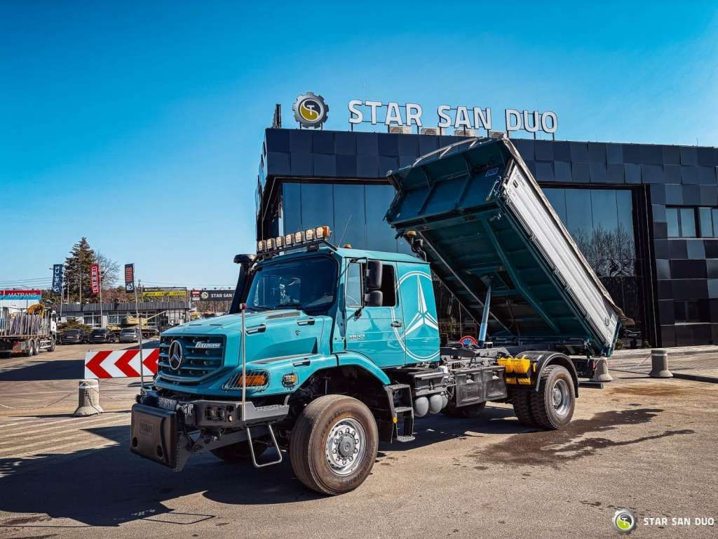 Mercedes-Benz Zetros 1833 4x4 Kipper Camper Chassis - Tipper: picture 3 Mercedes-Benz Zetros 1833 4x4 Kipper Camper Chassis - Tipper: picture 3