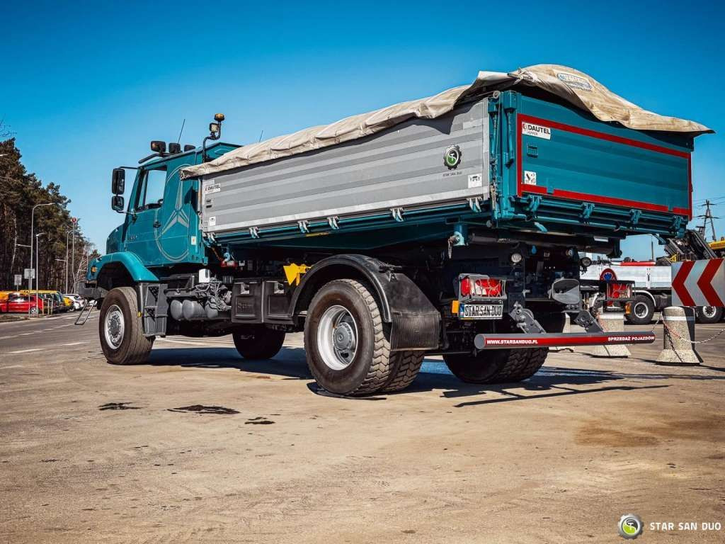 Mercedes-Benz Zetros 1833 4x4 Kipper Camper Chassis - Tipper: picture 4 Mercedes-Benz Zetros 1833 4x4 Kipper Camper Chassis - Tipper: picture 4
