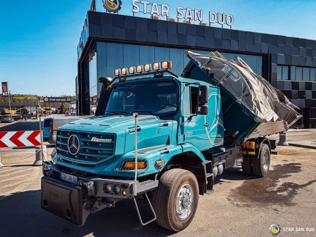 Mercedes-Benz Zetros 1833 4x4 Kipper Camper Chassis - Tipper: picture 5 Mercedes-Benz Zetros 1833 4x4 Kipper Camper Chassis - Tipper: picture 5