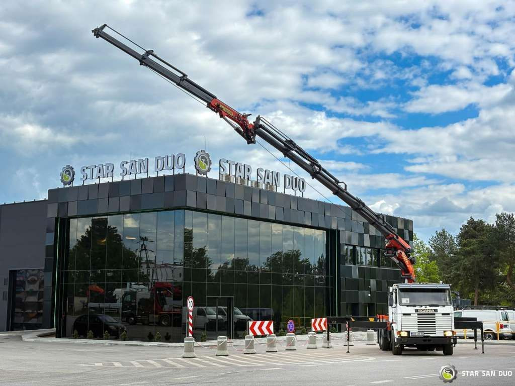 Scania R143 HL 6x2 PALFINGER PK44002 Crane Kran - Crane truck: picture 1 Scania R143 HL 6x2 PALFINGER PK44002 Crane Kran - Crane truck: picture 1