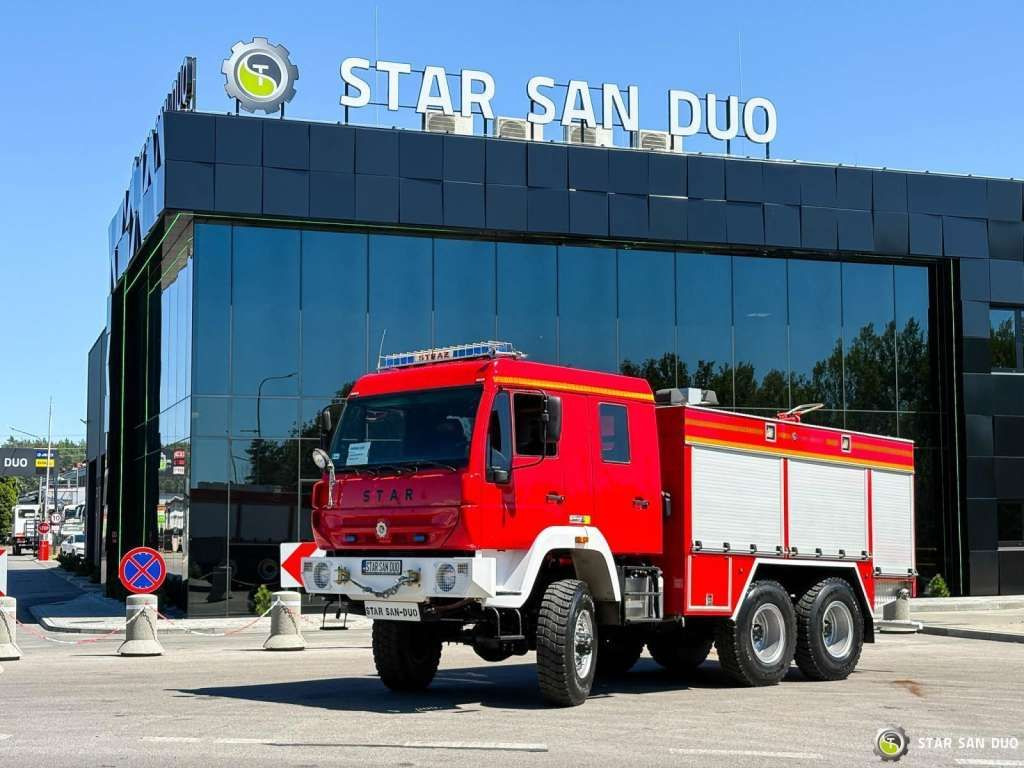 MAN Star 266 MAN 6x6 Fire Truck Feuerwehr - Truck: picture 1 MAN Star 266 MAN 6x6 Fire Truck Feuerwehr - Truck: picture 1