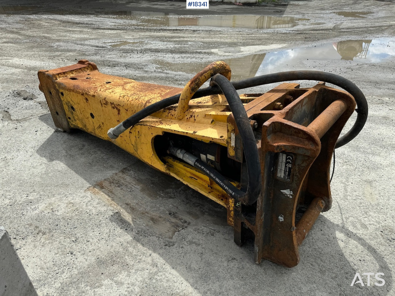 Atlas Pigghammer - Hydraulic hammer: picture 5 Atlas Pigghammer - Hydraulic hammer: picture 5