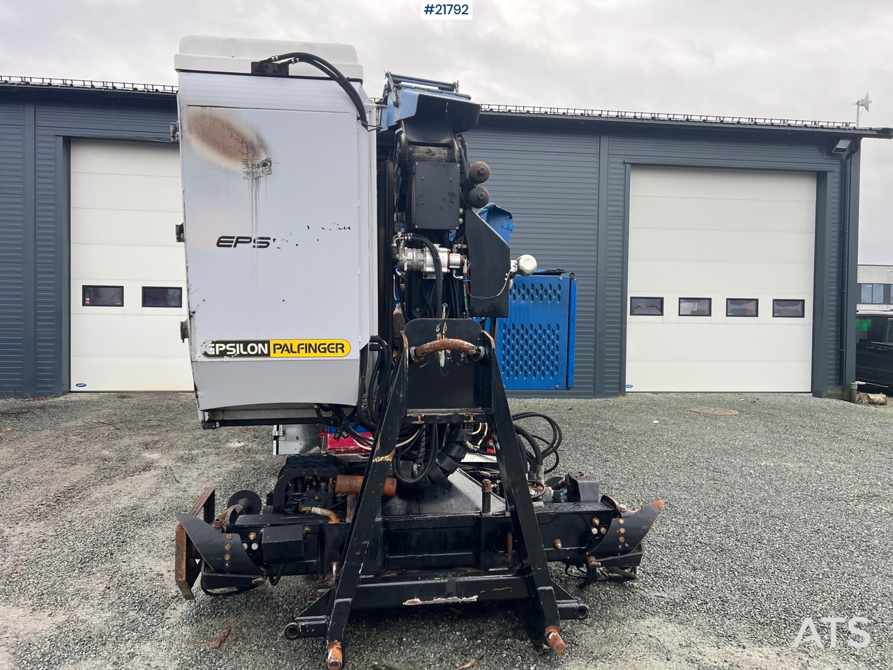 Wood chipper Bruks 806st Bio tre kverner m/ Epsilon palfinger m120l97 tømmerkrane: picture 9 Wood chipper Bruks 806st Bio tre kverner m/ Epsilon palfinger m120l97 tømmerkrane: picture 9