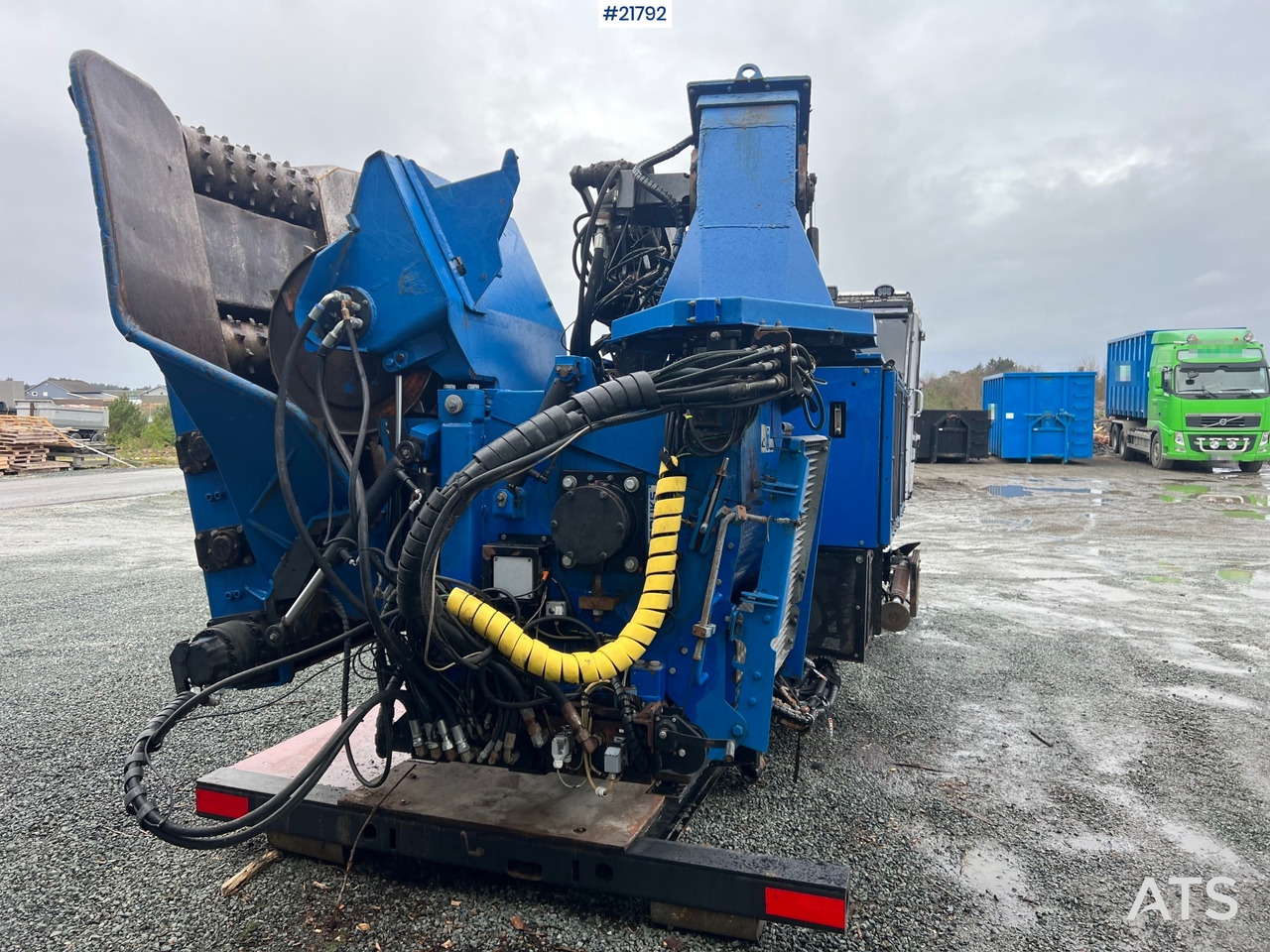 Wood chipper Bruks 806st Bio tre kverner m/ Epsilon palfinger m120l97 tømmerkrane: picture 8 Wood chipper Bruks 806st Bio tre kverner m/ Epsilon palfinger m120l97 tømmerkrane: picture 8