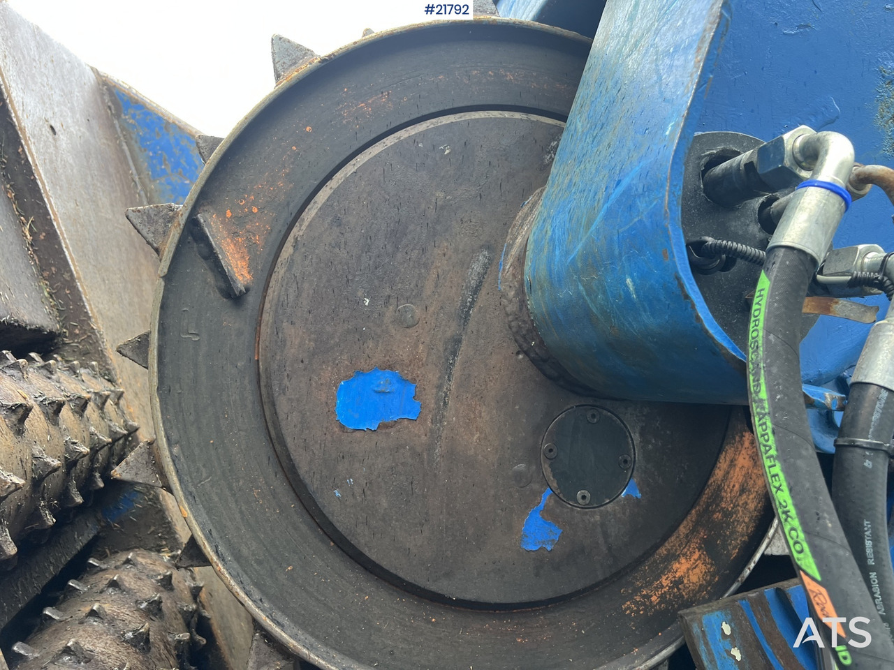 Wood chipper Bruks 806st Bio tre kverner m/ Epsilon palfinger m120l97 tømmerkrane: picture 24 Wood chipper Bruks 806st Bio tre kverner m/ Epsilon palfinger m120l97 tømmerkrane: picture 24