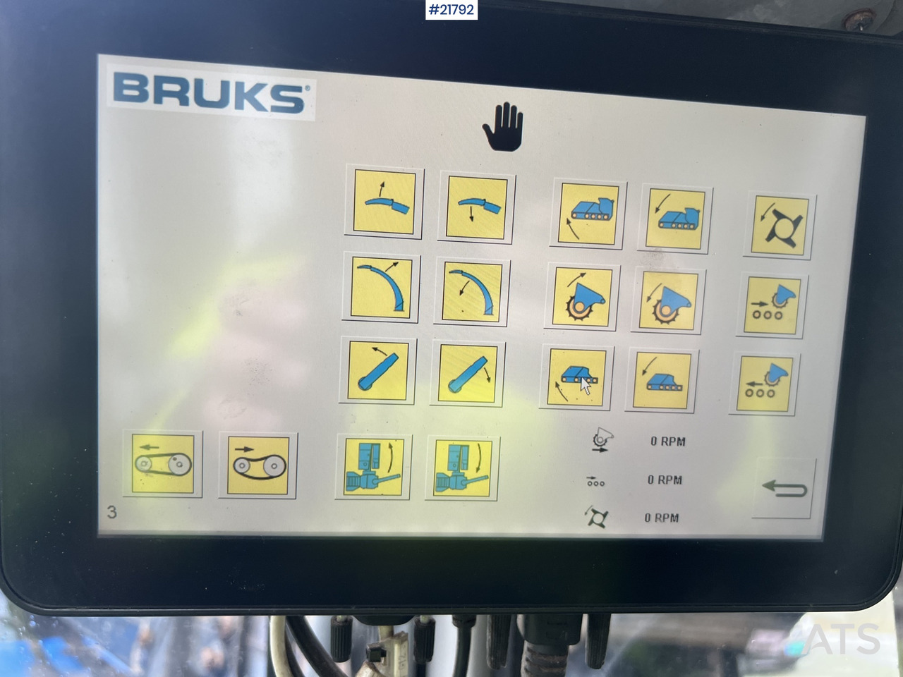 Wood chipper Bruks 806st Bio tre kverner m/ Epsilon palfinger m120l97 tømmerkrane: picture 35 Wood chipper Bruks 806st Bio tre kverner m/ Epsilon palfinger m120l97 tømmerkrane: picture 35