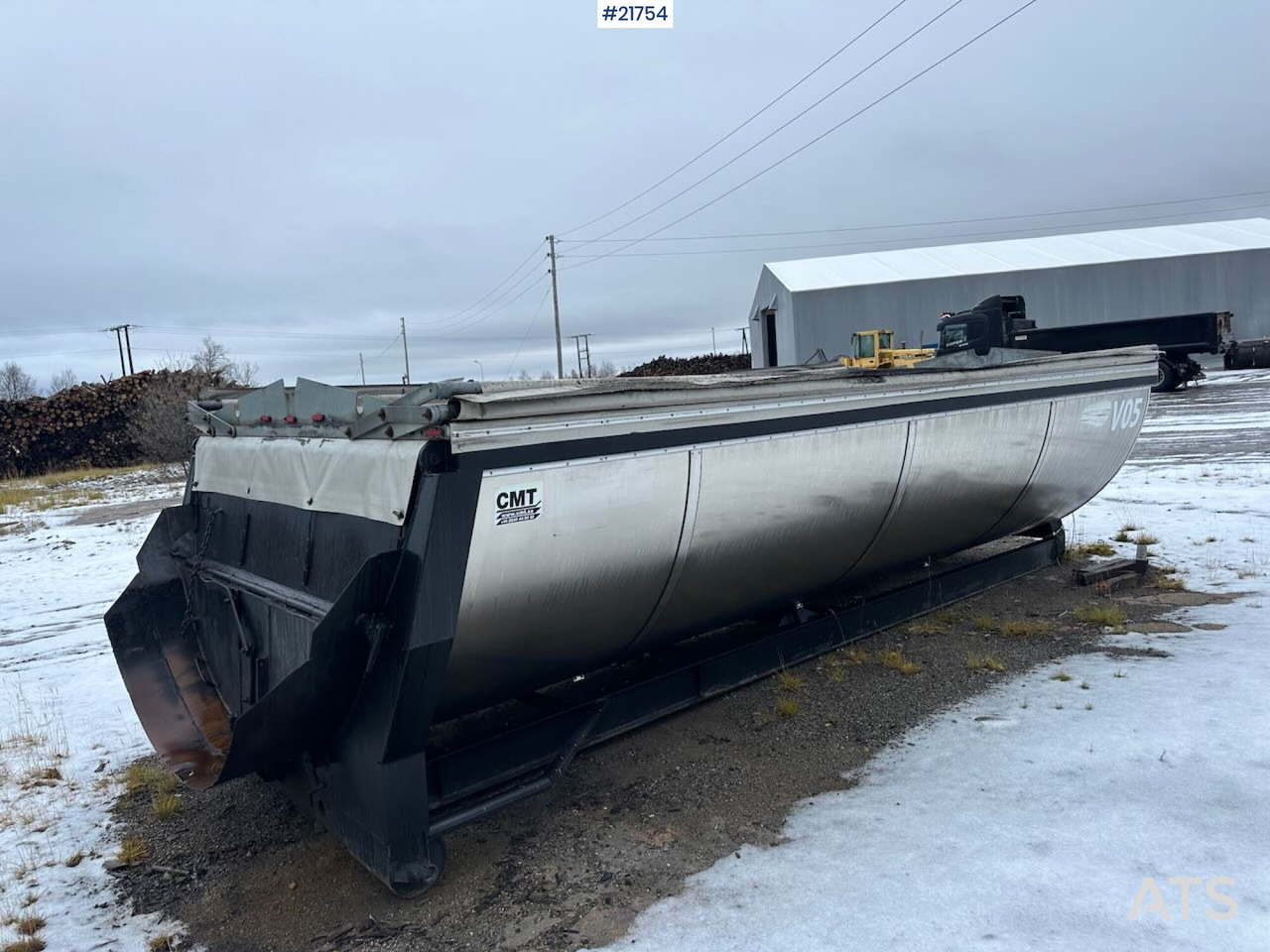 CMT 2012 CMT ASF 13 asfaltbalje til krokbil - Roll-off container: picture 5 CMT 2012 CMT ASF 13 asfaltbalje til krokbil - Roll-off container: picture 5