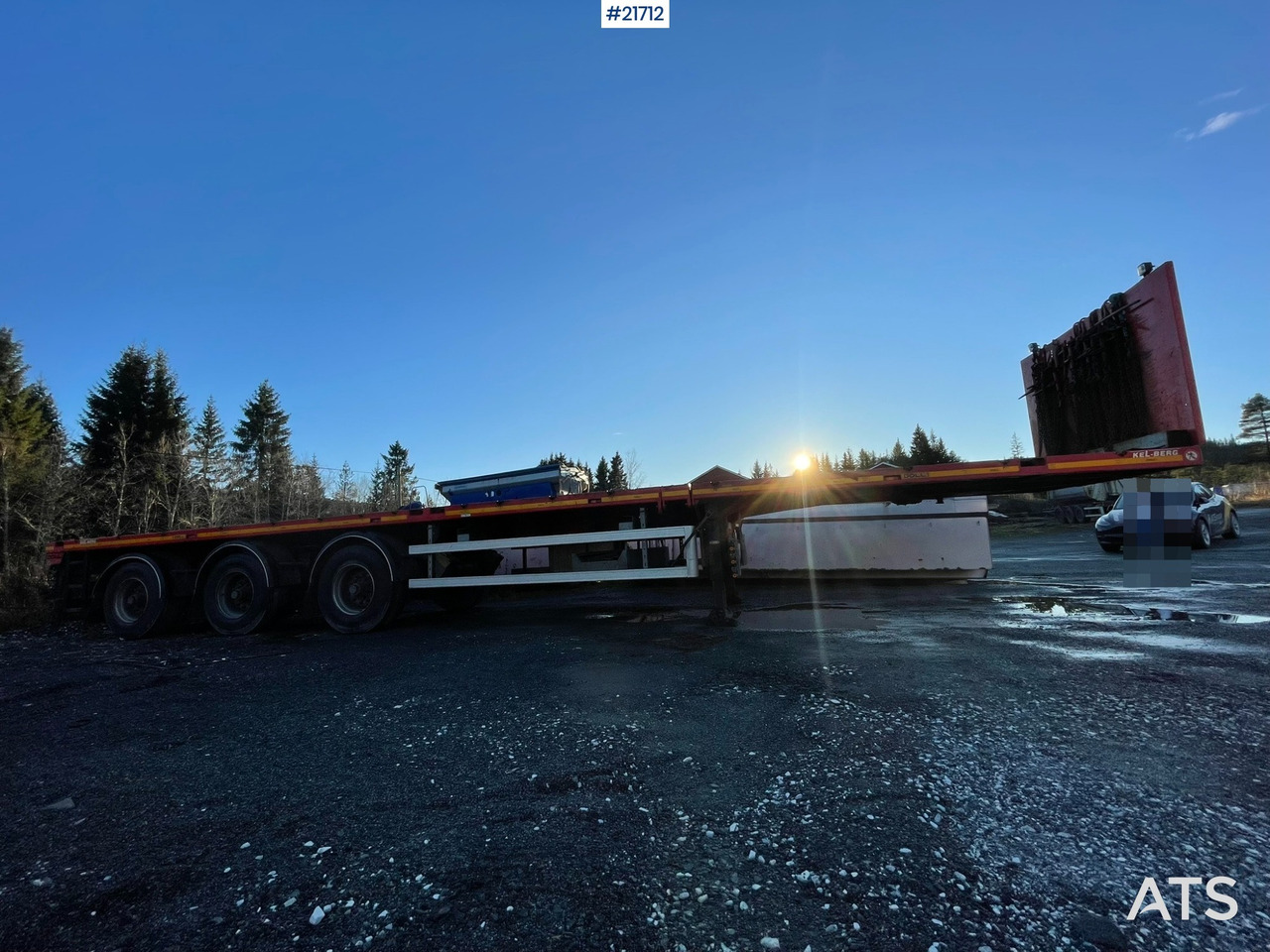Doll DOLL P3H-Z18 Rettsemi med uttrekk - Dropside/ Flatbed semi-trailer: picture 5 Doll DOLL P3H-Z18 Rettsemi med uttrekk - Dropside/ Flatbed semi-trailer: picture 5