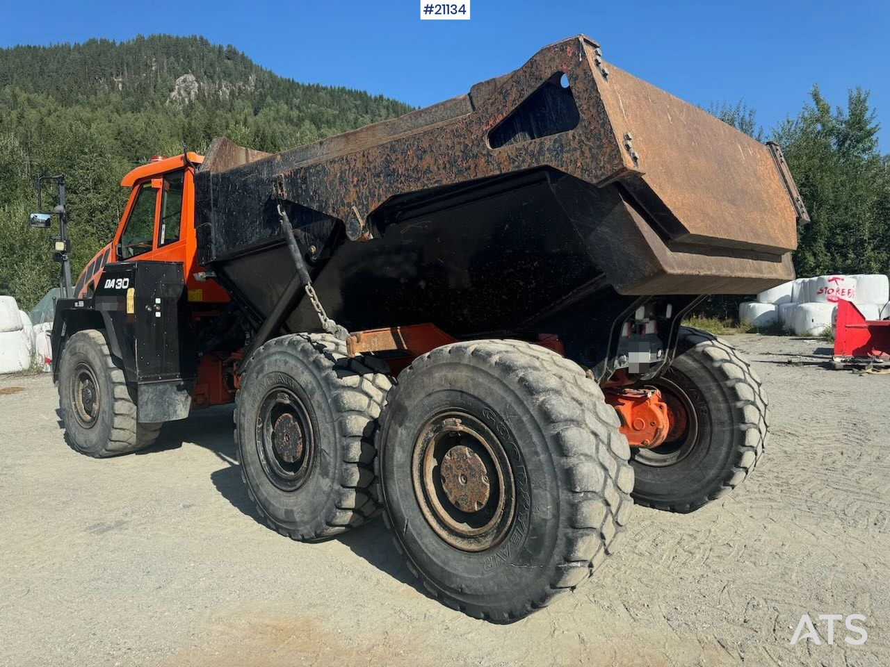 Doosan DA 30 - Articulated dump truck: picture 3 Doosan DA 30 - Articulated dump truck: picture 3