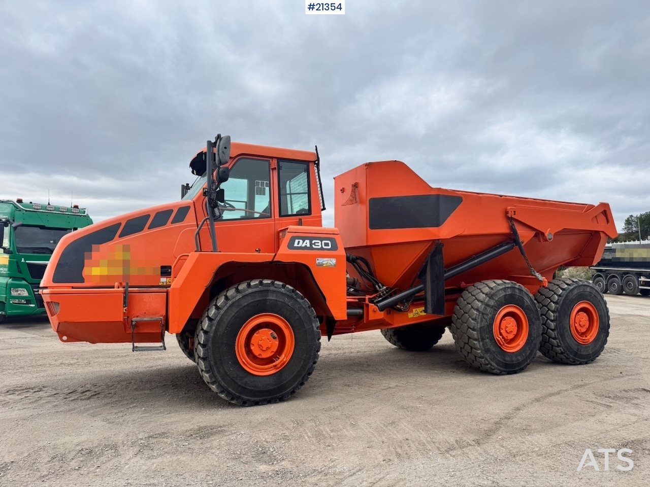 Doosan DA30 - Articulated dump truck: picture 2 Doosan DA30 - Articulated dump truck: picture 2