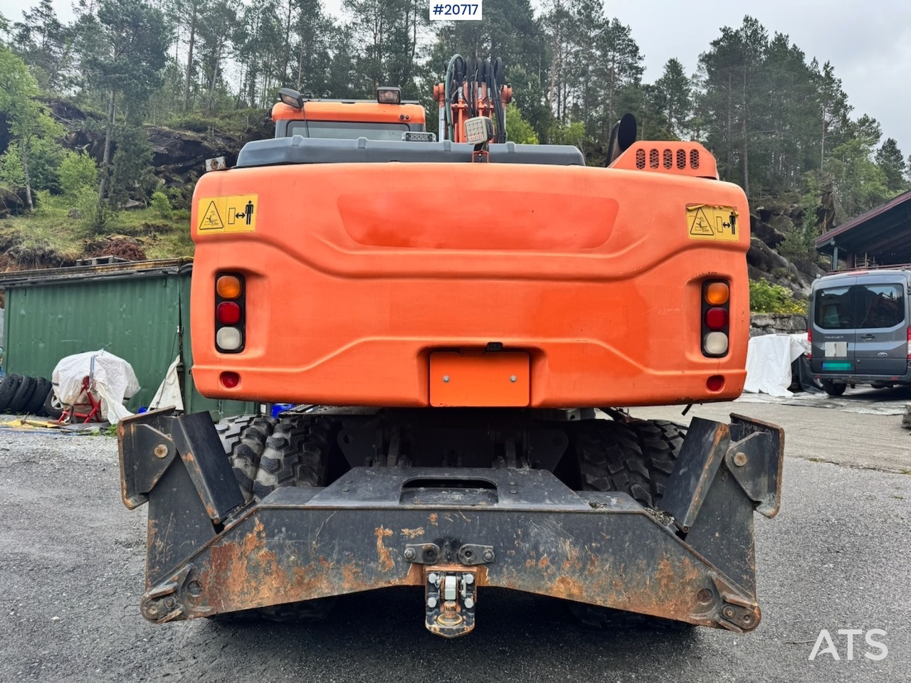 Doosan DX140W-3 - Excavator: picture 4 Doosan DX140W-3 - Excavator: picture 4