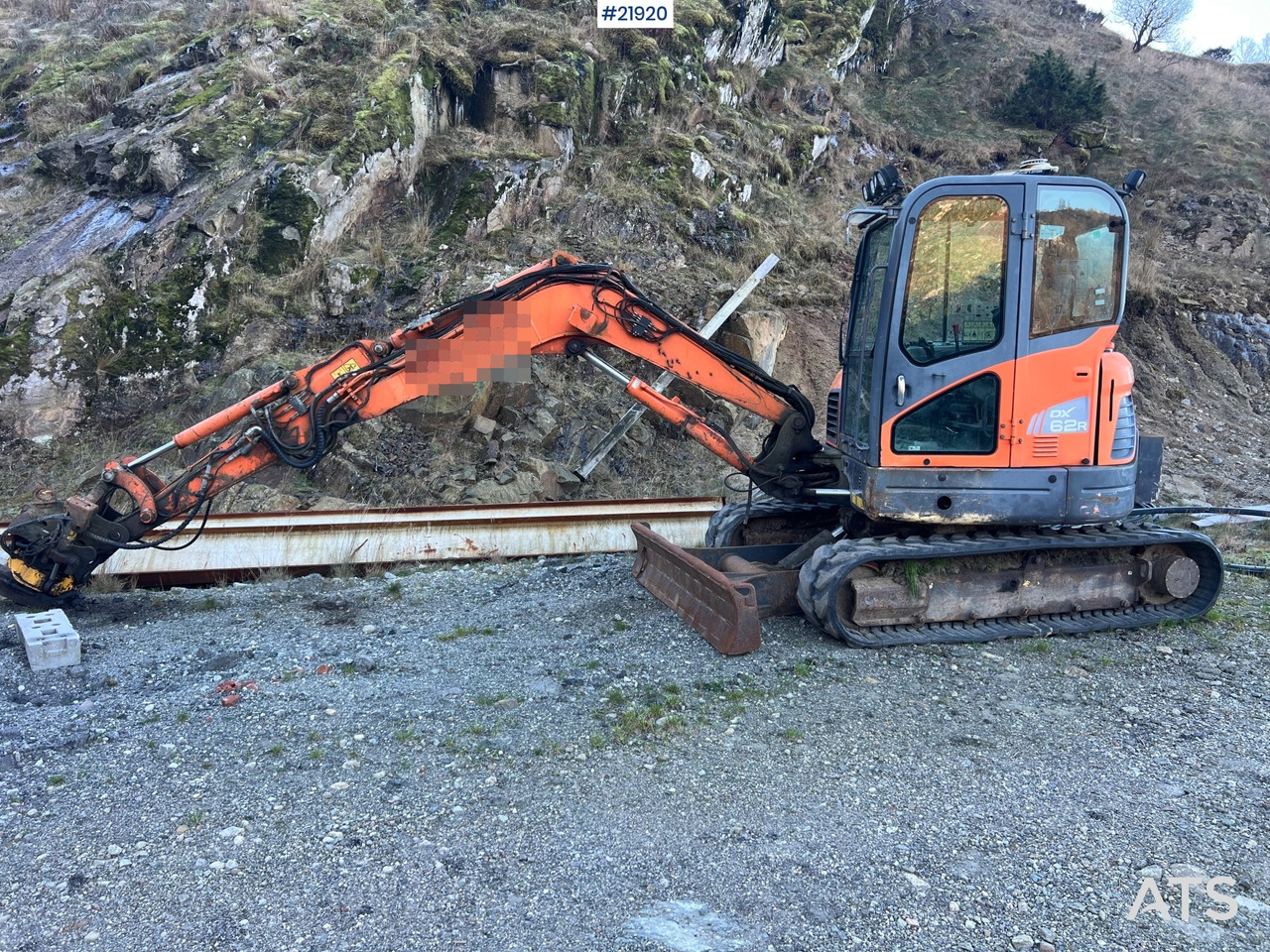 Doosan DX62R-3 gravemaskin m/ rototilt, pusseskuffe og graveskuffe - Crawler excavator: picture 1 Doosan DX62R-3 gravemaskin m/ rototilt, pusseskuffe og graveskuffe - Crawler excavator: picture 1