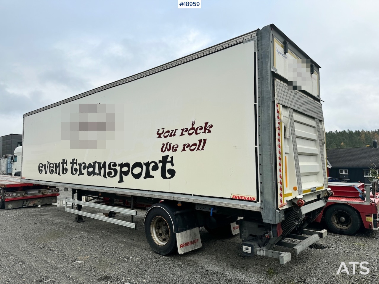 Fruehauf citysemi - Closed box semi-trailer: picture 3 Fruehauf citysemi - Closed box semi-trailer: picture 3