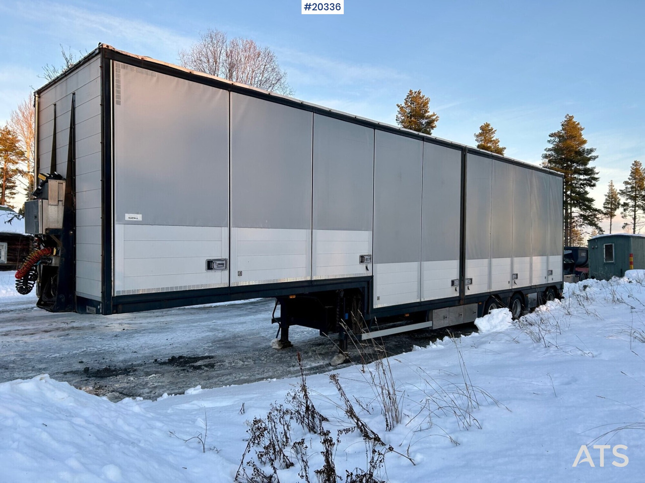 HRD Jumbo tralle med bredding - Closed box semi-trailer: picture 1 HRD Jumbo tralle med bredding - Closed box semi-trailer: picture 1