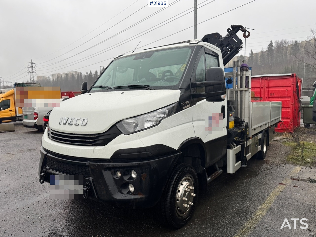 Iveco 70w - Crane truck: picture 1 Iveco 70w - Crane truck: picture 1