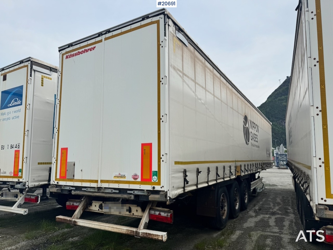 Kaessbohrer Kapelltralle - Curtainsider semi-trailer: picture 4 Kaessbohrer Kapelltralle - Curtainsider semi-trailer: picture 4