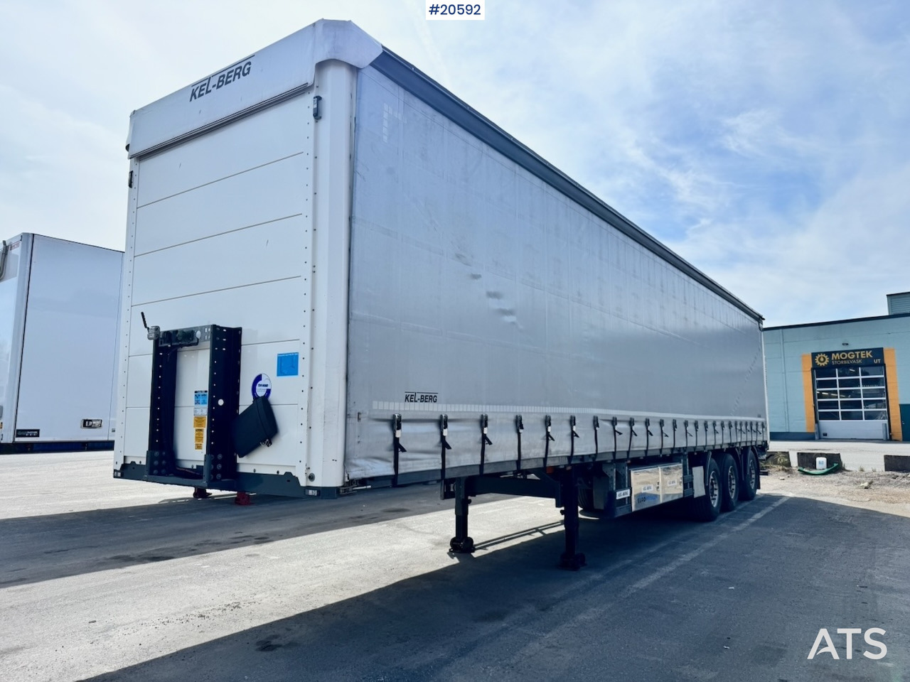 Kel-berg 3 akslet kapelltralle - Curtainsider semi-trailer: picture 1 Kel-berg 3 akslet kapelltralle - Curtainsider semi-trailer: picture 1