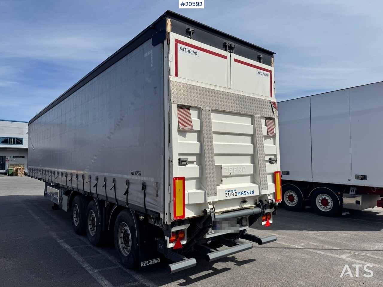 Kel-berg 3 akslet kapelltralle - Curtainsider semi-trailer: picture 4 Kel-berg 3 akslet kapelltralle - Curtainsider semi-trailer: picture 4