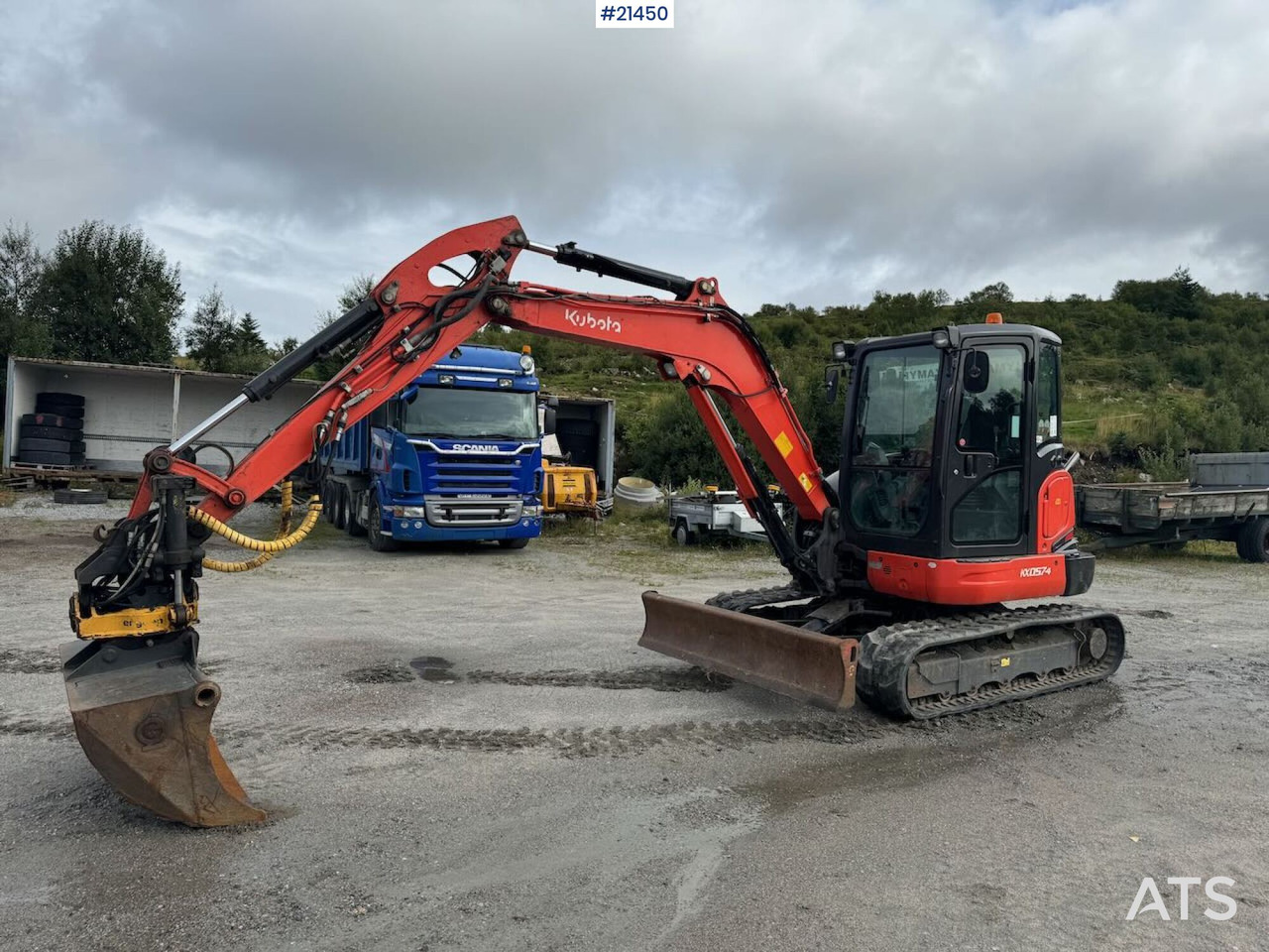 Kubota KX 057-4 - Crawler excavator: picture 1 Kubota KX 057-4 - Crawler excavator: picture 1