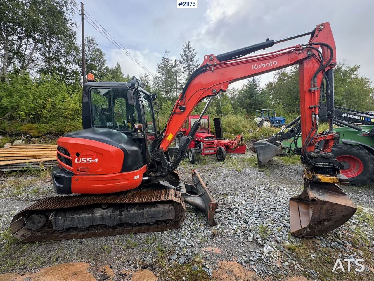 Kubota U 55-4 - Mini excavator: picture 4 Kubota U 55-4 - Mini excavator: picture 4